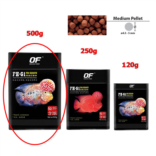 Bao bì thức ăn chuyên dụng cho cá La Hán