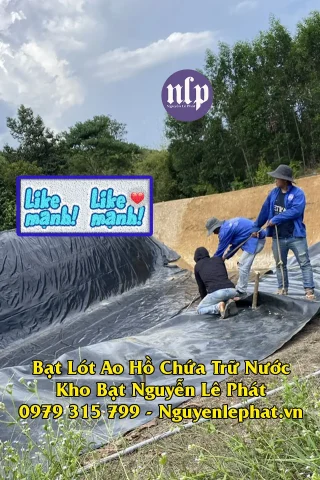 bạt lót hồ cá