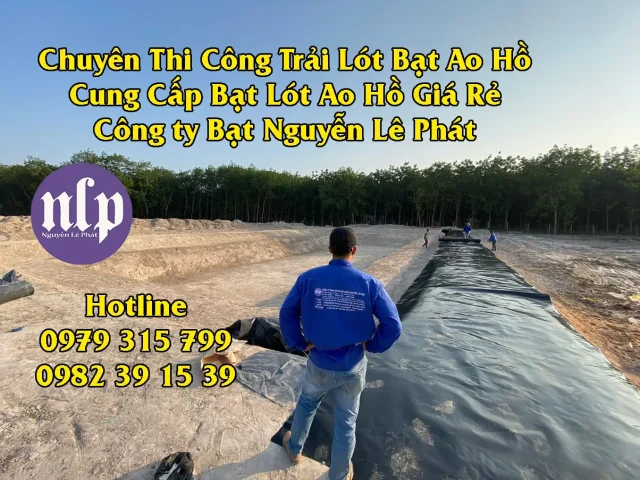 bạt lót hồ cá