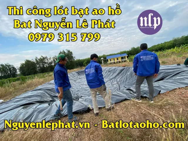 bạt lót hồ cá