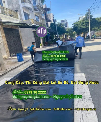 bạt lót hồ cá