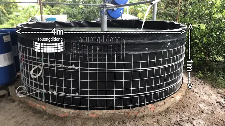 Hướng Dẫn Chi Tiết Về Bạt Tròn Nuôi Cá Cảnh & Thủy Sản