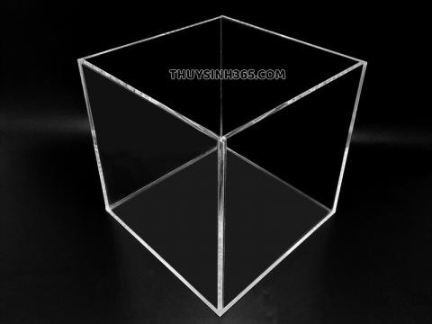 Bể cá mini vuông chất liệu Acrylic cao cấp, lý tưởng cho không gian sống hiện đại.