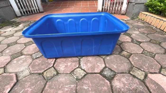 Bể nhựa nuôi cá cảnh 100L hình thang