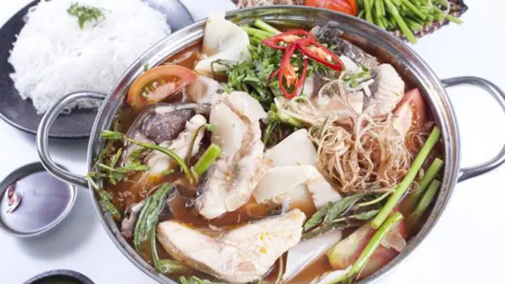 Lẩu cá da bò