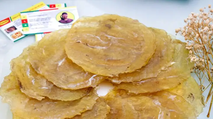 Cá da bò khô rán