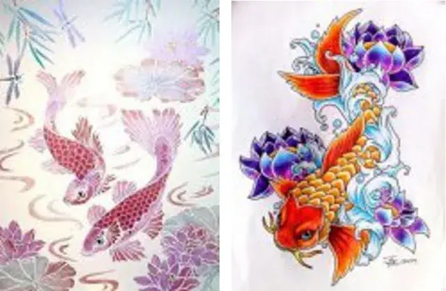 cá chép nhật cổ
