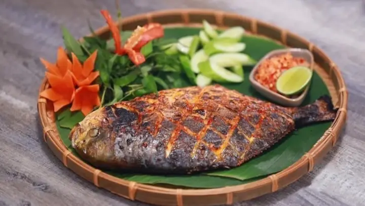 Cá chim nướng muối ớt Cá chim nướng muối ớt