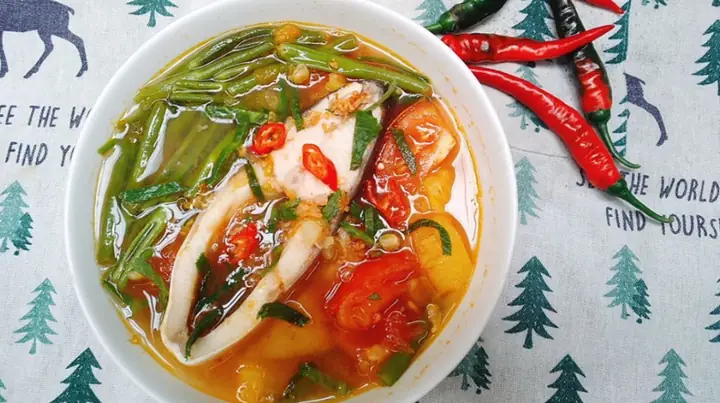 Canh chua cá chim Canh chua cá chim