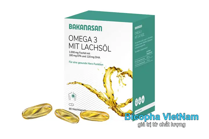 Mua dầu cá Omega 3 Mit Lachsol của Đức – chiết xuất 100% từ cá hồi Đại Tây Dương