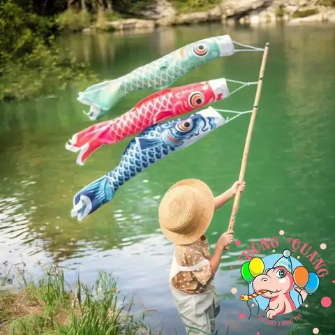 Cá Koi cờ Nhật (Koinobori): Biểu tượng văn hóa và ý nghĩa sâu sắc
