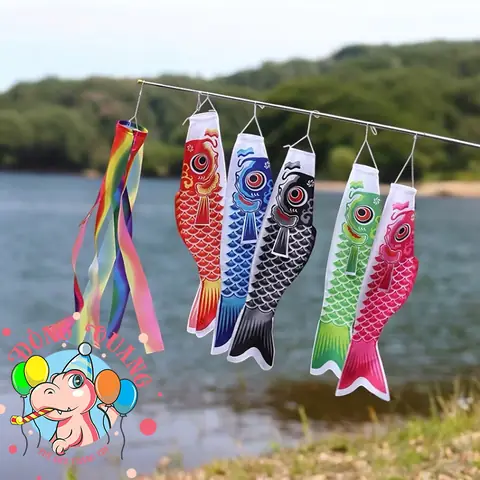 Cá Koi cờ Nhật (Koinobori): Biểu tượng văn hóa và ý nghĩa sâu sắc