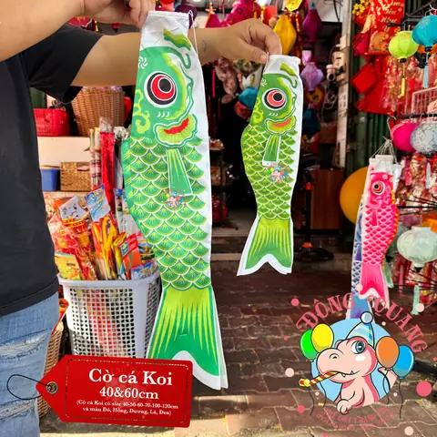 Cá Koi cờ Nhật (Koinobori): Biểu tượng văn hóa và ý nghĩa sâu sắc