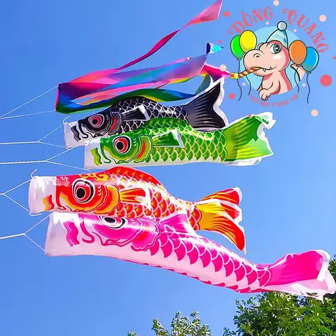 Cá Koi cờ Nhật (Koinobori): Biểu tượng văn hóa và ý nghĩa sâu sắc