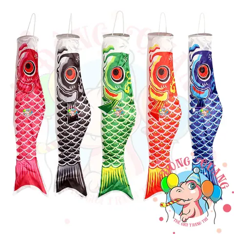 Cá Koi cờ Nhật (Koinobori): Biểu tượng văn hóa và ý nghĩa sâu sắc