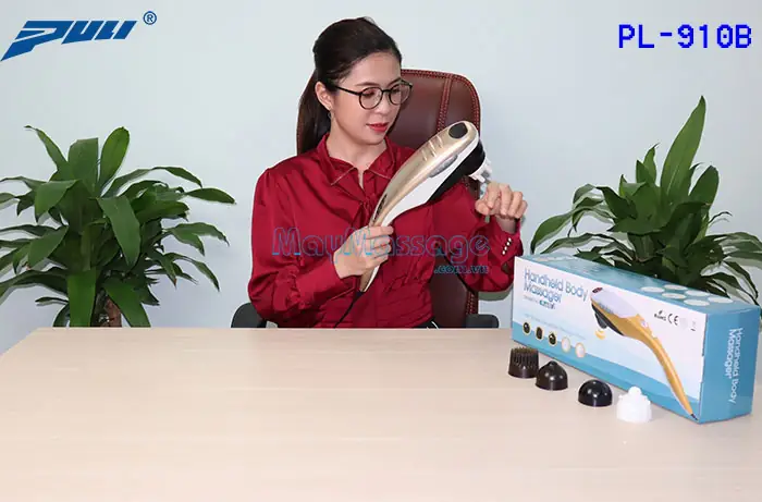 Máy Massage Cầm Tay Cá Mập 6 Đầu Puli PL-610B Có Tốt Không?