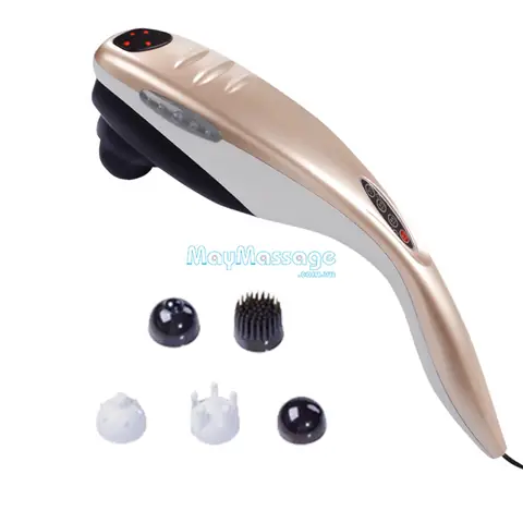 Máy Massage Cầm Tay Cá Mập 6 Đầu Puli PL-610B Có Tốt Không?
