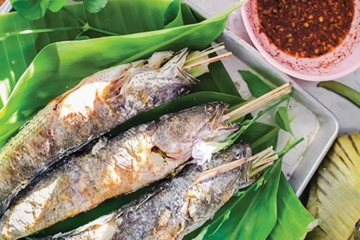Cá lóc đồng nướng
