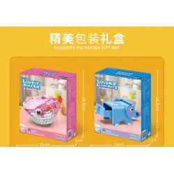 3. So sánh giữa đồ chơi xếp hình OPENING KD99002-4 99002-4 Lovely Puffer - Tumbler Pen Holder giá rẻ và các hãng nổi tiếng?