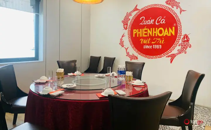 Không gian hiện đại, chỉn chu của Cá Phiến Hoan Việt Trì Ngoại Giao Đoàn