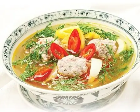 Cá thác lác nấu canh chua