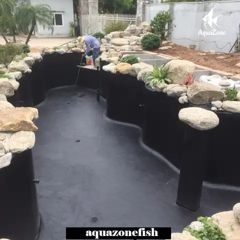 cách làm hồ cá bằng xi măng