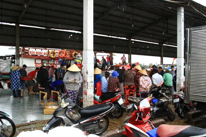 cảng cá tắc cậu kiên giang