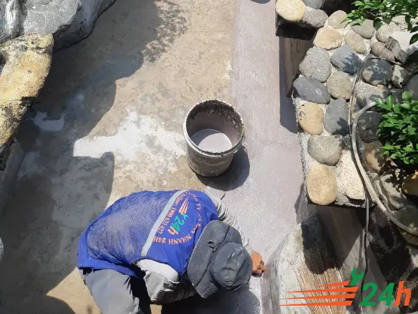 Hướng Dẫn Chống Thấm Hồ Cá Xi Măng Hiệu Quả và Bền Vững