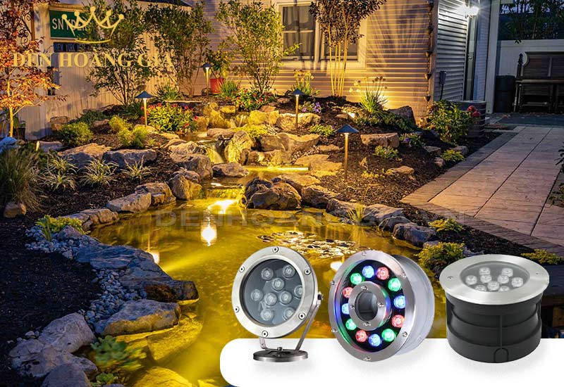 Đa dạng màu sắc ánh sáng của đèn cho hồ cá