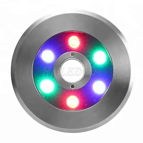 Đèn LED âm nước HLUW29-6W RGB