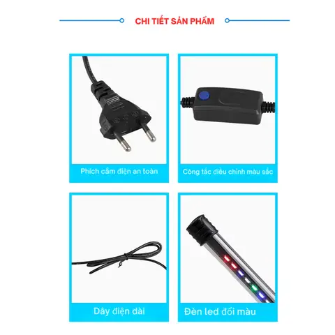 Đèn LED Đổi Màu Bể Cá: Hướng Dẫn Chi Tiết Để Tối Ưu Vẻ Đẹp Đèn LED Đổi Màu Bể Cá: Hướng Dẫn Chi Tiết Để Tối Ưu Vẻ Đẹp