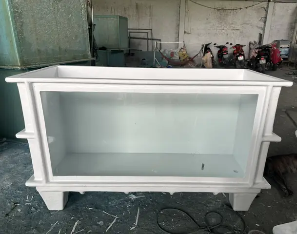 Bể cá Koi bằng Composite do Nhật Minh sản xuất