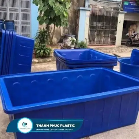 Thùng nhựa nuôi cá 1000l có thông số ra sao?