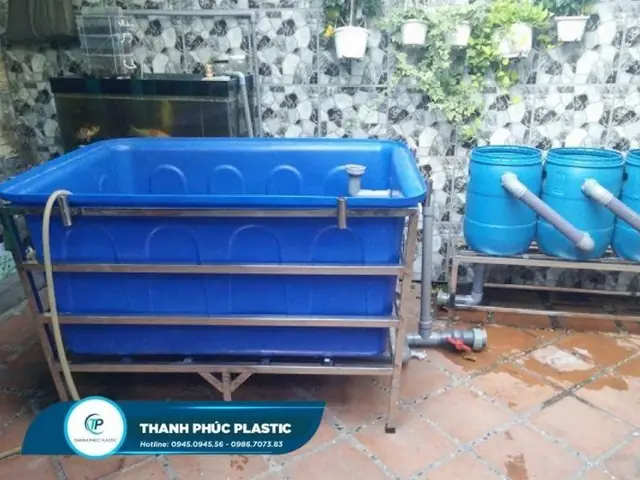 Thùng nhựa nuôi cá 1000l có những ưu điểm gì?