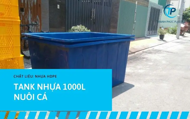 thùng nhựa nuôi cá 1000l