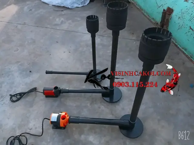 hệ thống lọc hồ cá koi