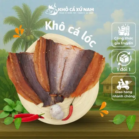 Cá lóc khô – Hương vị dân dã của miền sông nước
