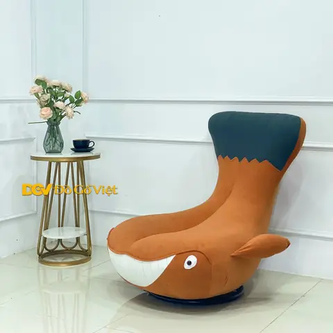 Ghế Lười Thư Giãn Hình Cá Mập Dễ Thương Mẫu Đẹp Rẻ