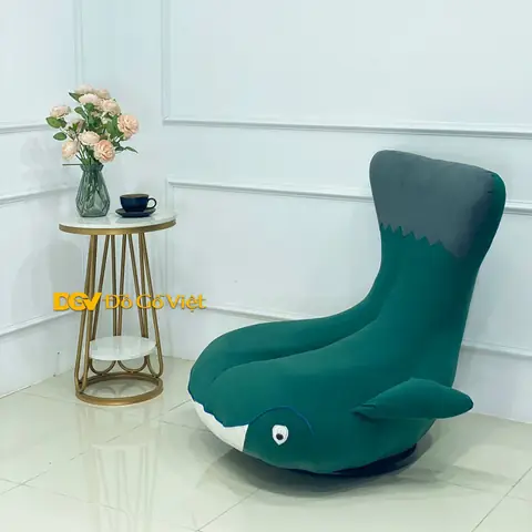 Ghế Lười Thư Giãn Hình Cá Mập Dễ Thương Mẫu Đẹp Rẻ