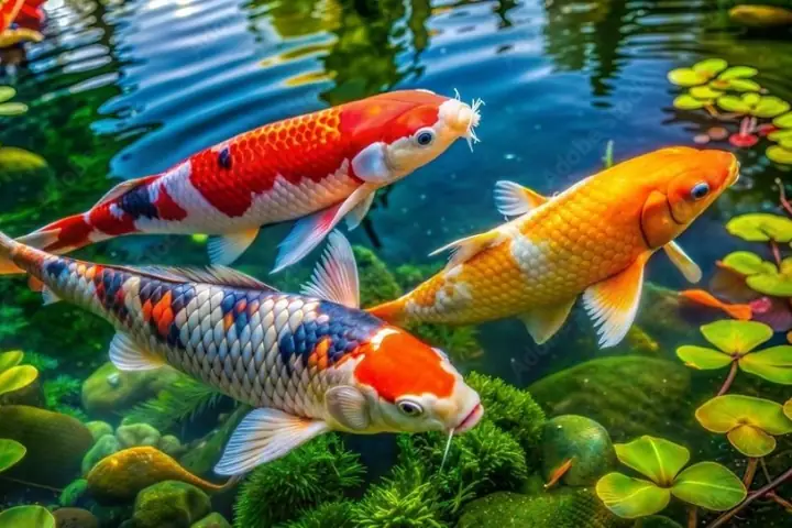 Ý nghĩa phong thủy của hình nền cá koi