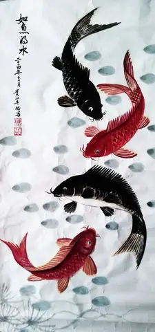 Hình vẽ cá chép đẹp nhất