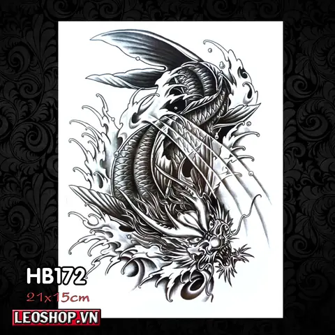 Cách Vẽ **Hình Vẽ Cá Chép Hóa Rồng Đơn Giản** Chi Tiết Nhất