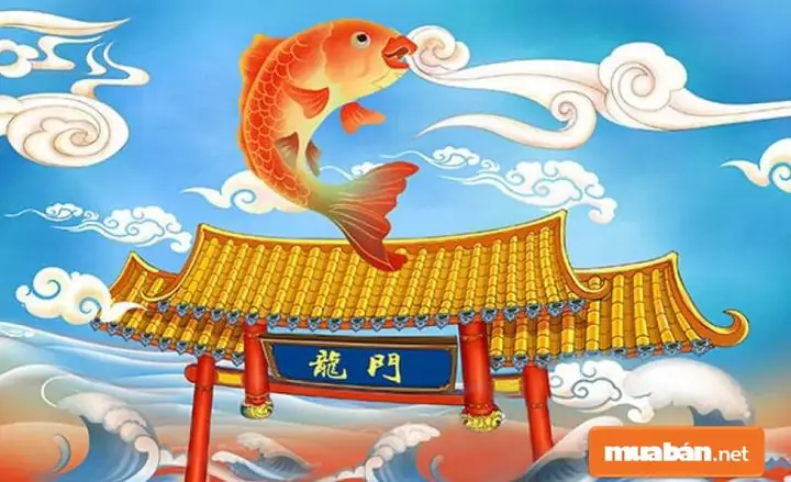 Cách Vẽ **Hình Vẽ Cá Chép Hóa Rồng Đơn Giản** Chi Tiết Nhất