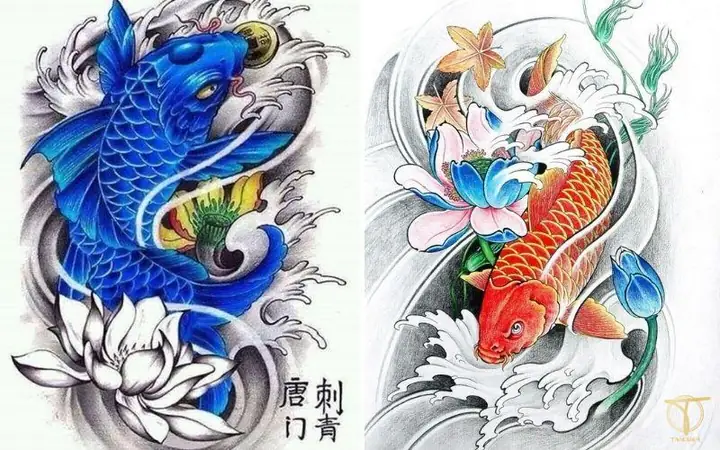 Hình Xăm Cá Chép Hóa Rồng Ở Lưng: Biểu Tượng Và Thiết Kế