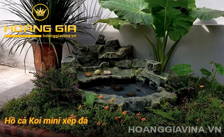 Hồ Cá Koi Mini Góc Sân: Từ A Đến Z Cẩm Nang Thiết Kế và Chăm Sóc