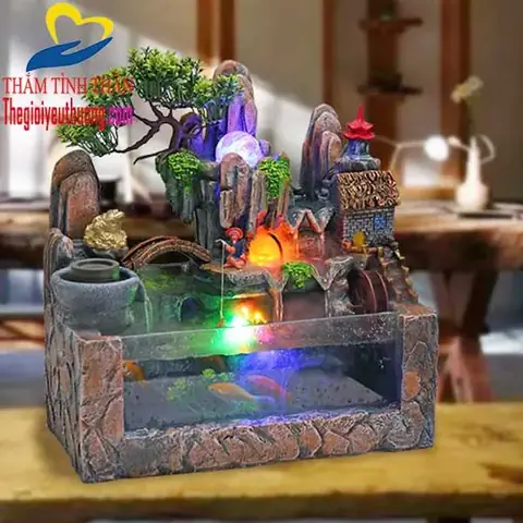 Cách chọn và bài trí hồ cá phong thủy mini hút tài lộc, bình an