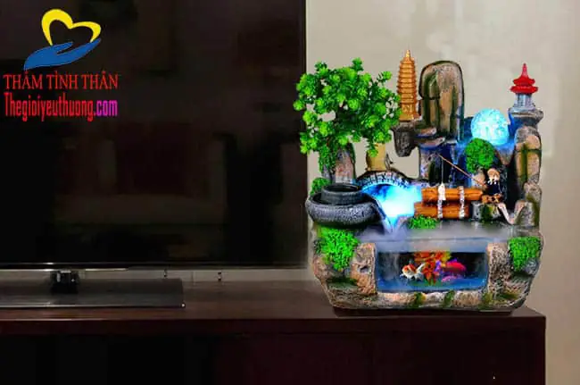 hòn non bộ mini nuôi cá