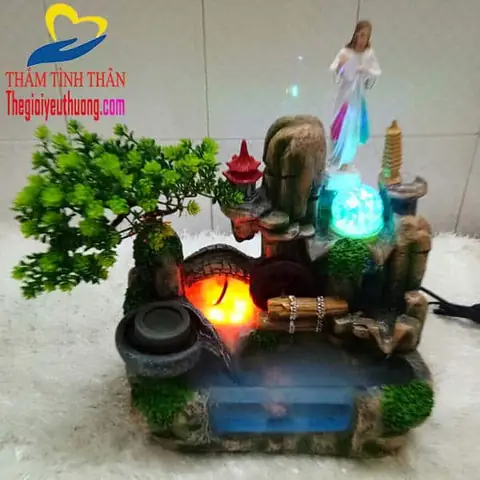 hòn non bộ mini nuôi cá