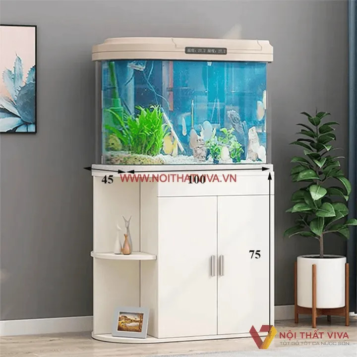 Kệ bể cá cảnh gỗ công nghiệp MDF phủ melamine