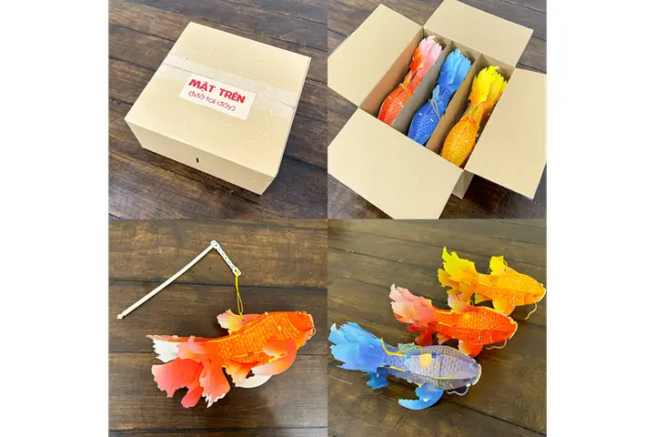 lồng đèn cá chép